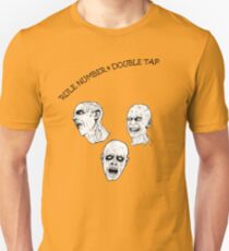 Rule Number 4 Double tap zombies Unisex T-Shirt