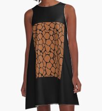 Giraffe Gift Halloween Trick Or Treat Party School A-Line Dress