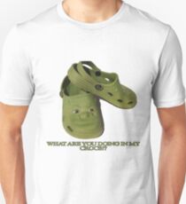 What are you doing in my Shrek Crocs Unisex T-Shirt