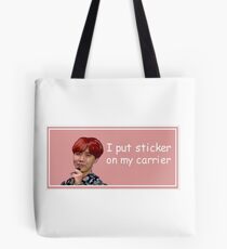 J-hope Sticker Tote Bag