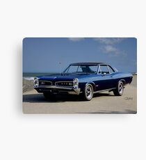 1966 Pontiac GTO II 'American Muscle' Canvas Print
