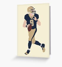 Drew Brees Greeting Card