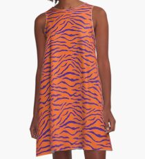 Clemson Tiger Stripe Dress A-Line Dress