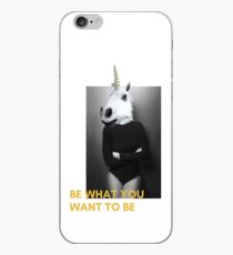 Unicorn women stay weird iPhone Case