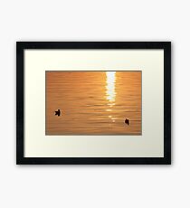 2 lovers Framed Print