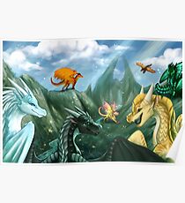 Wings of Fire - Welcome to Jade Mountain Poster
