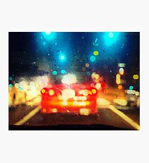 TAXI Photographic Print