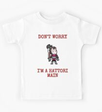 Brawlhalla Hattori Pixel Art Kids Tee