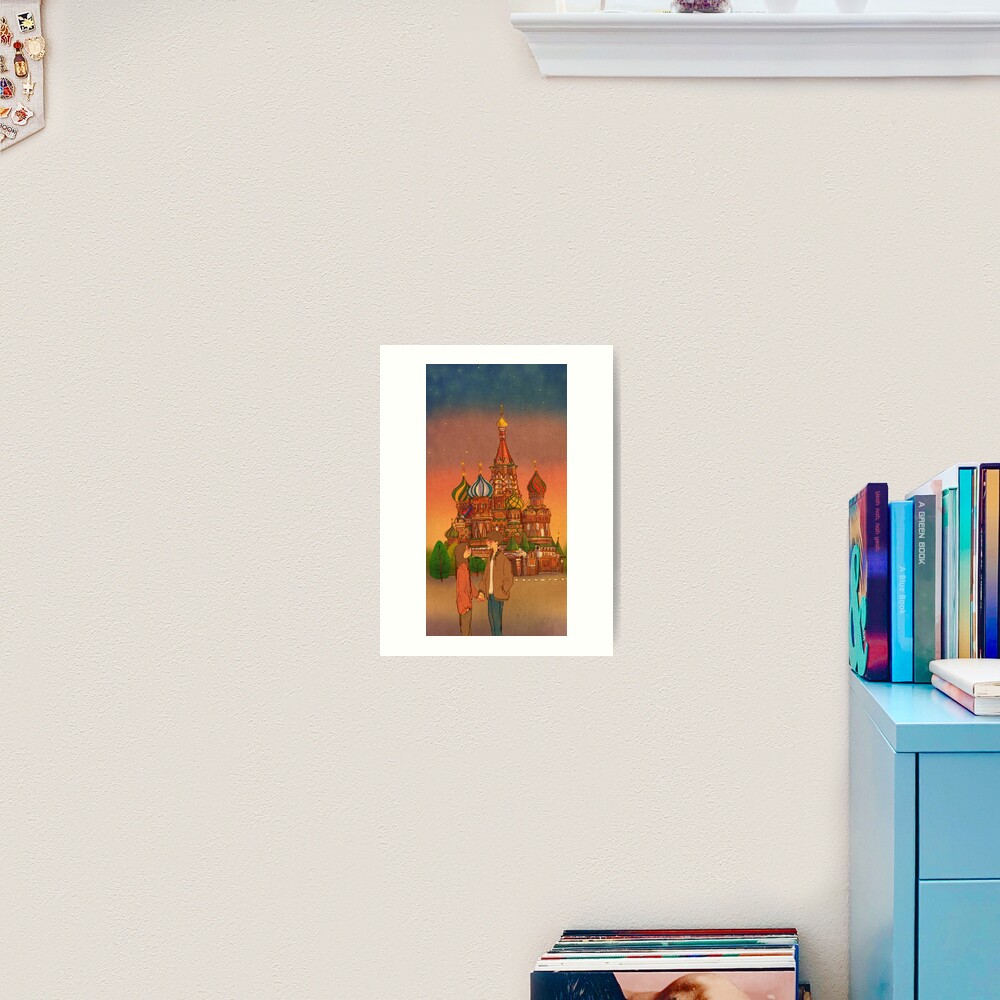 St. Basil’s Cathedral, Red Square, Moscow, Russia Art Print