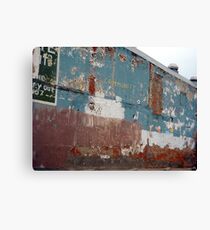 Peeling Paint Canvas Print