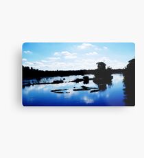 Something Blue Metal Print