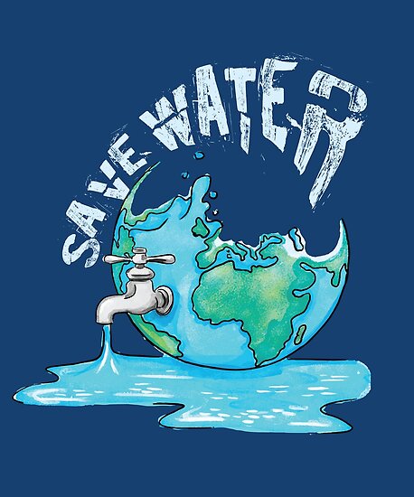 Earth Save Water Poster