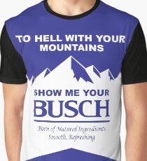 Camiseta gráfica Muéstrame tu diseño de Busch