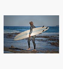 Surfer - Newcastle Beach NSW Australia Photographic Print