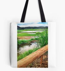 Rice Fields Tote Bag