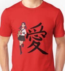 Schoolgirl manga Unisex T-Shirt