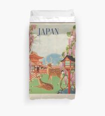 VINTAGE POSTER JAPAN 3 Duvet Cover