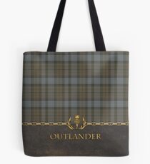 TARTAN LEATHER OUTLANDER Tote Bag