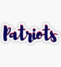 Patriots Sticker