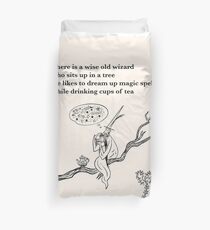 There Is a Wise Old Wizard Duvet Cover