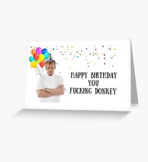 Gordon Ramsay birthday card, meme greeting cards Greeting Card