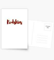 Redskins Postcards