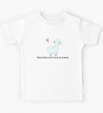 Baby Llama Don’t Need No Drama Kids Tee