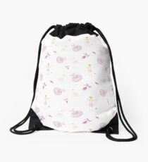 At the Barre (Ballet Dance) Drawstring Bag