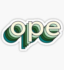 ope Sticker