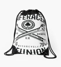 café racer Drawstring Bag