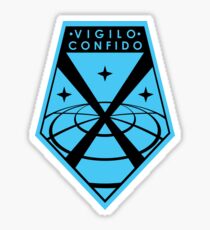 "Vigilo Confido" XCOM Logo Sticker