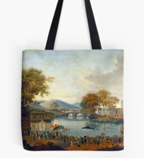 Procession by a Lake Tote Bag