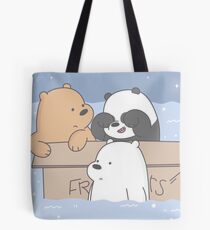 We bare bears Tote Bag