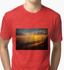 Coastal Colors Sunset Tri-blend T-Shirt