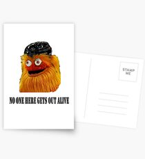Philadelphia Gritty Mascot Shirt Postcards