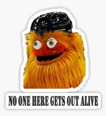 Philadelphia Gritty Mascot Shirt Sticker