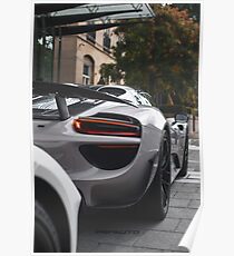 Porsche 918 Spyder - London Poster