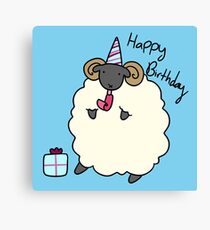 Happy Birthday Ram Canvas Print