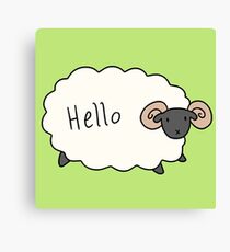 Hello Ram Canvas Print