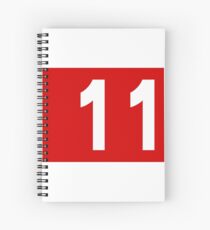 Autoroute française A 110 | Autoroute de la Beauce | France Highway Shield Sign Spiral Notebook