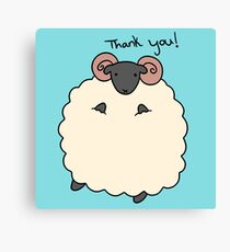 Thank You Ram Canvas Print
