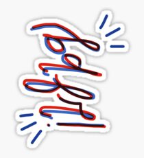 bdfr 3 (brian dozier - jordan mattson) Sticker