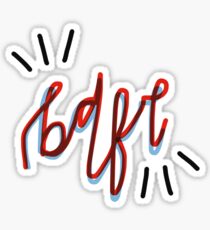 bdfr 4 (brian dozier - jordan mattson) Sticker