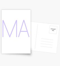 MASSACHUSETTS Postcards