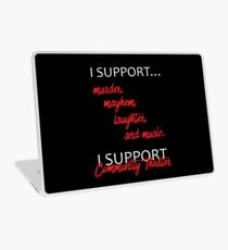 I Support Community Theater Laptop Skin