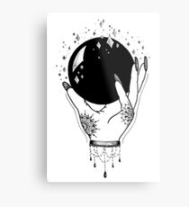 Crystal Ball Metal Print
