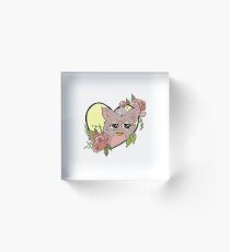 Flowers for Furby Acrylic Block