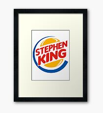 Stephen King i love it Framed Print