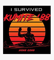 KUMITE '88 Fotodruck