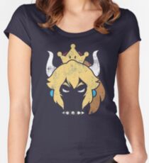 Vintage Bowsette Meme Tshirt Women's Fitted Scoop T-Shirt